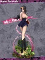 【In Stock】Hunter Fan Studio One Piece Nico·Robin Resin Statue - Image 4