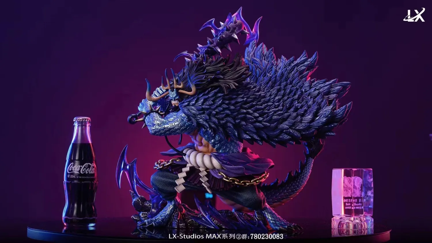 bbe0a68052e88e4f 【In Stock】 LX Studios One Piece PRO MAX Kaido Resin Statue - Image 1