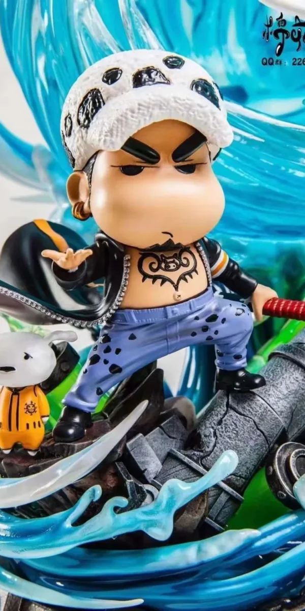 【Pre order】Marshmallow Studio One Piece Crayon Shin-chan Cos Trafalgar Law Resin statue