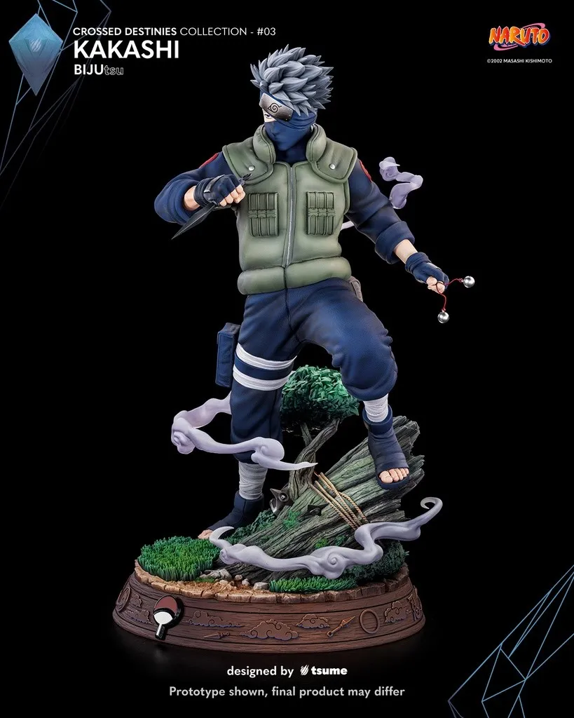 bcf90406dabf7f53 【Pre order】Tsume Studio 1/4 Kakashi BIJUtsu Collection (Copyright) - Image 1