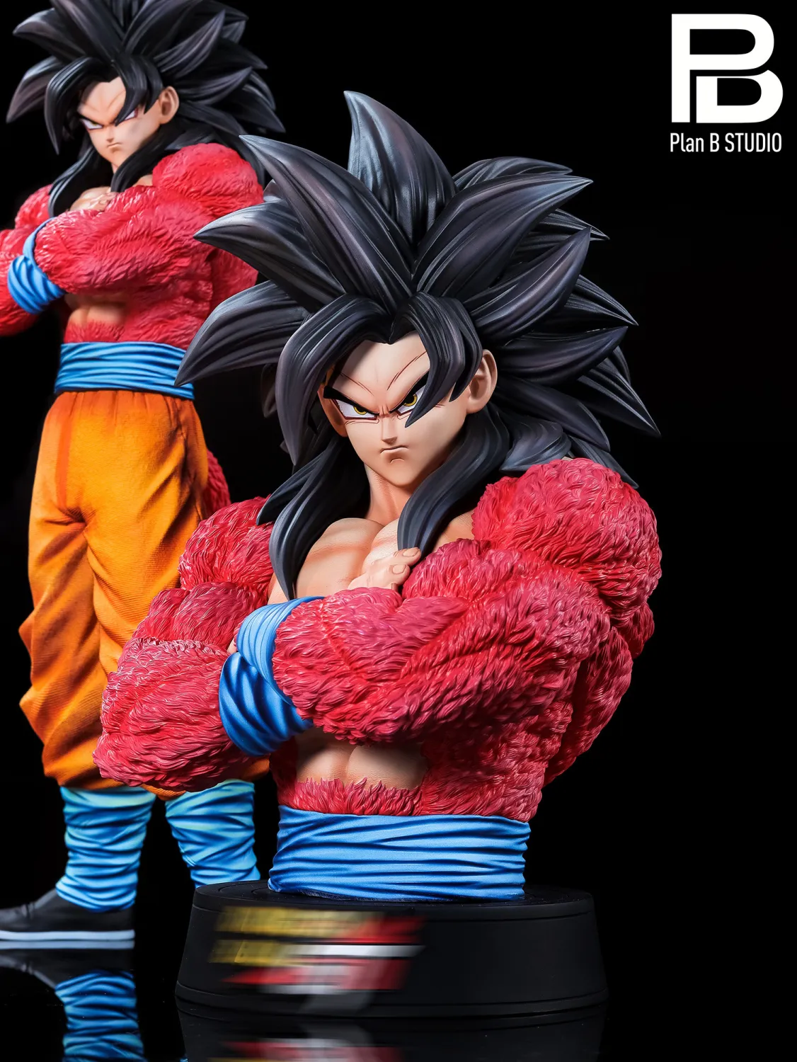 bd8a0e83fbaf2cd0 【Pre order】PlanB Studio 1/4 Dragon Ball Super Saiyan 4 Son Goku - Image 1