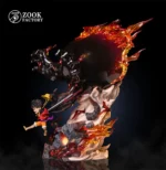 【Pre order】Zook Factory One Piece Monkey D. Luffy Gear 3 Grizzly Bear Resin Statue - Image 4