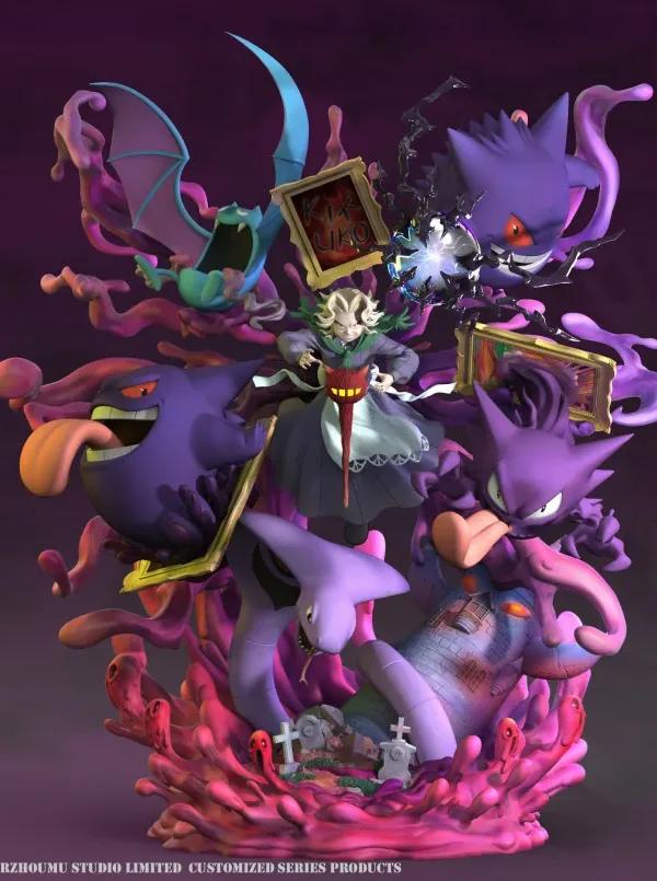 【Pre order】ErZhouMu Studio - Pokemon Elite Four Agatha
