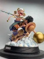 【Pre order】Super Fantasy Sdutio One Piece SD Luffy vs Enel Resin statue - Image 8