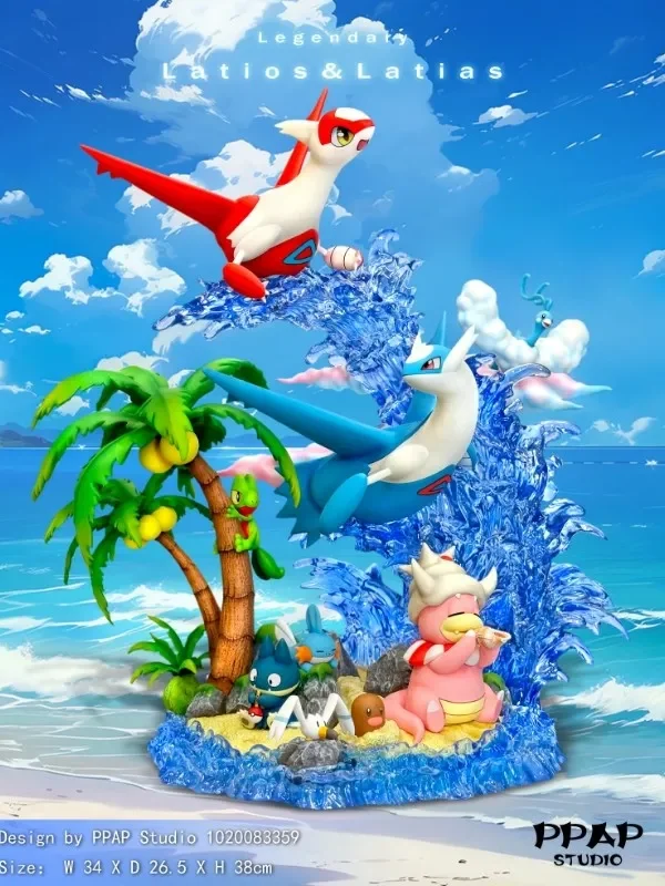 【In Stock】PPAP Studio - Pokémon Heroes: Latios and Latias With LED