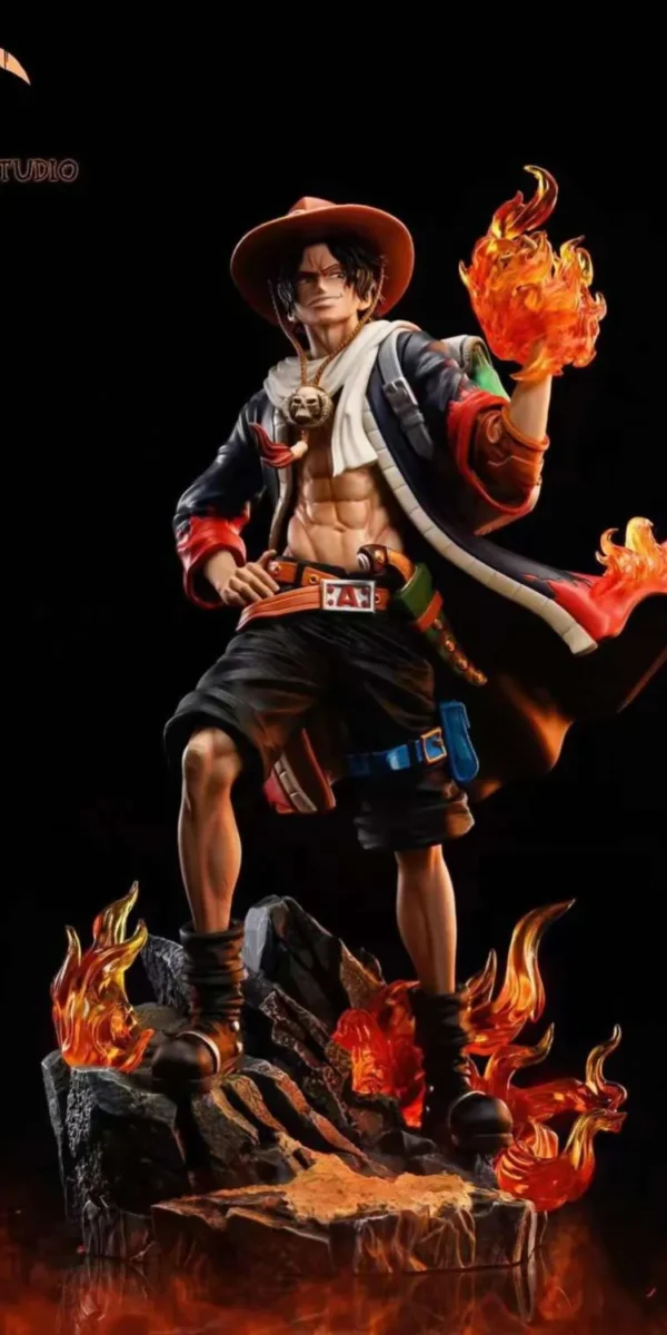 【Pre order】HYENA Studios One Piece Portgas·D· Ace Resin Statue