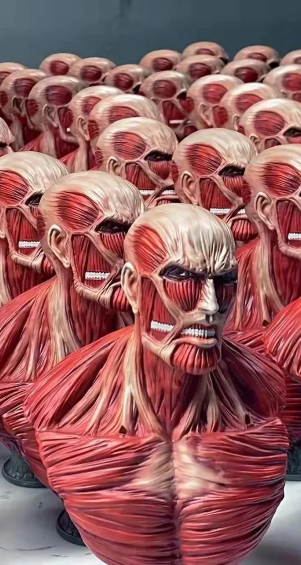 【In Stock】JOY Station collection Attack on Titan Colossal Titan Bust Resin Statue