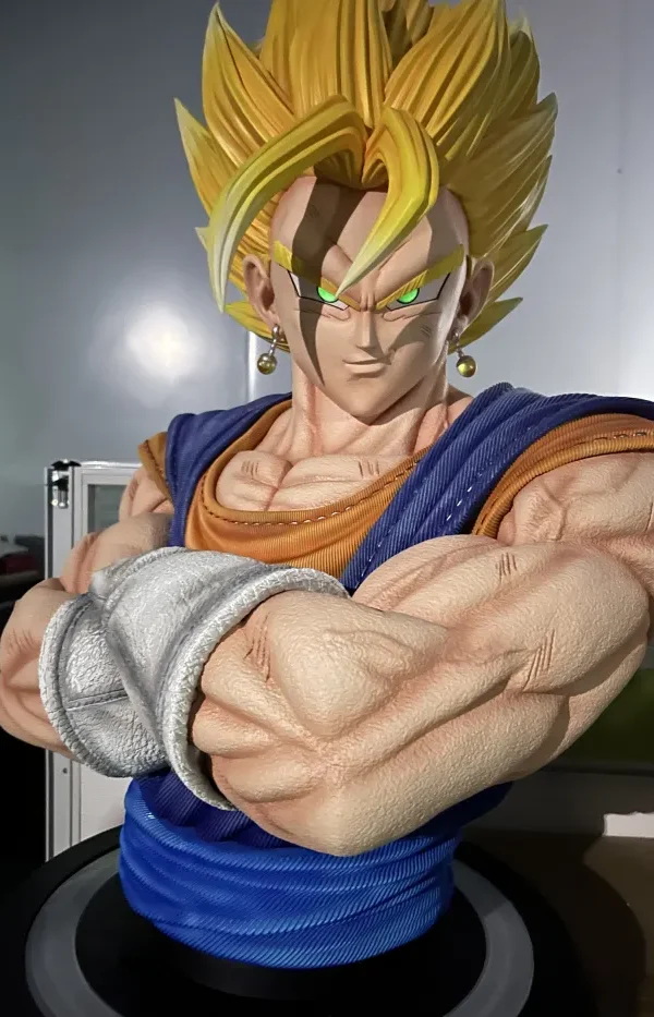 【Pre order】QD Studio Gogeta&Vegetto 1/1 Bust with LED