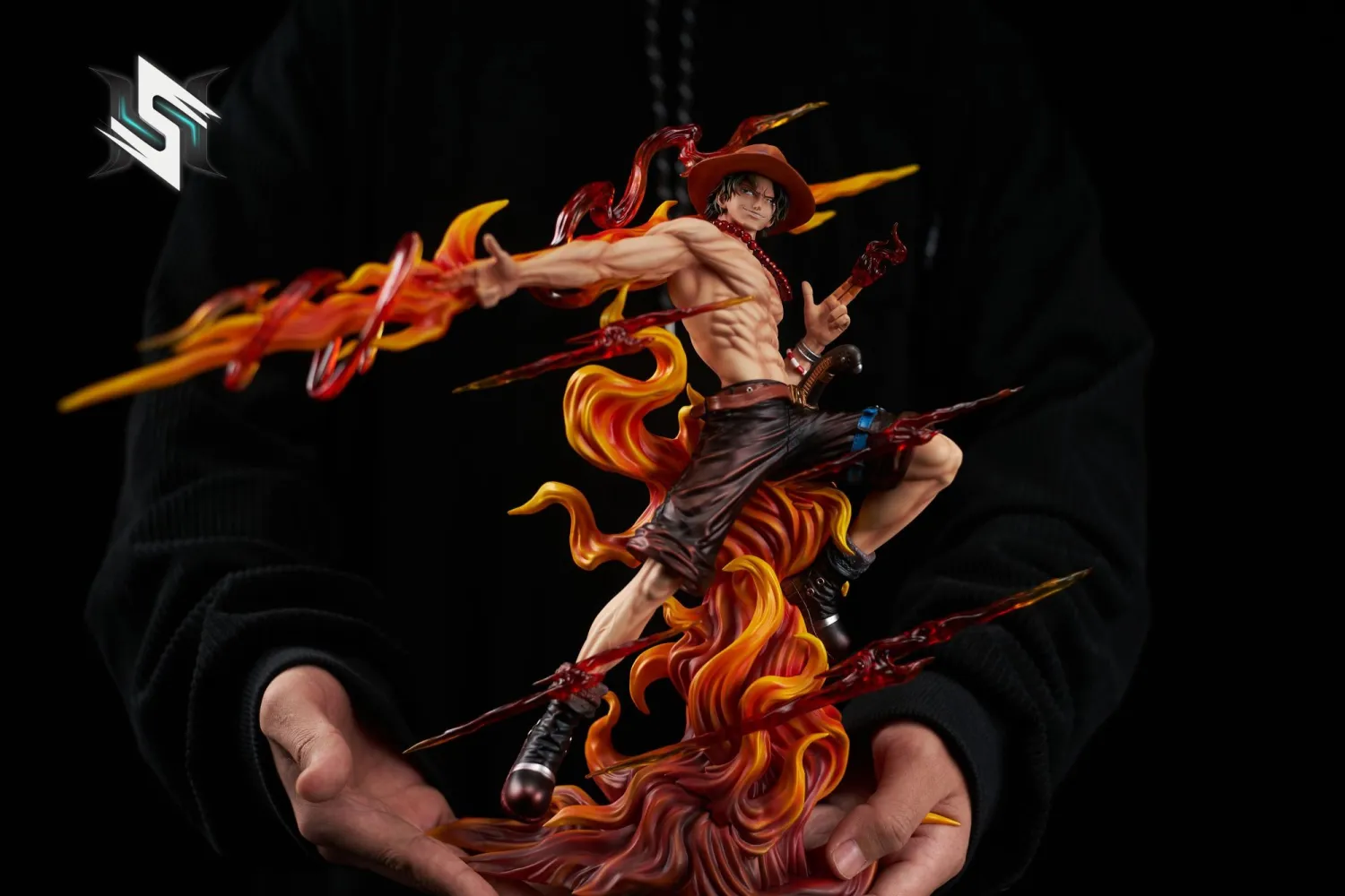 c9541007a292ac4a 【In Stock】HS Studio One Piece Portgas·D· Ace 1/6 Resin Statue - Image 1