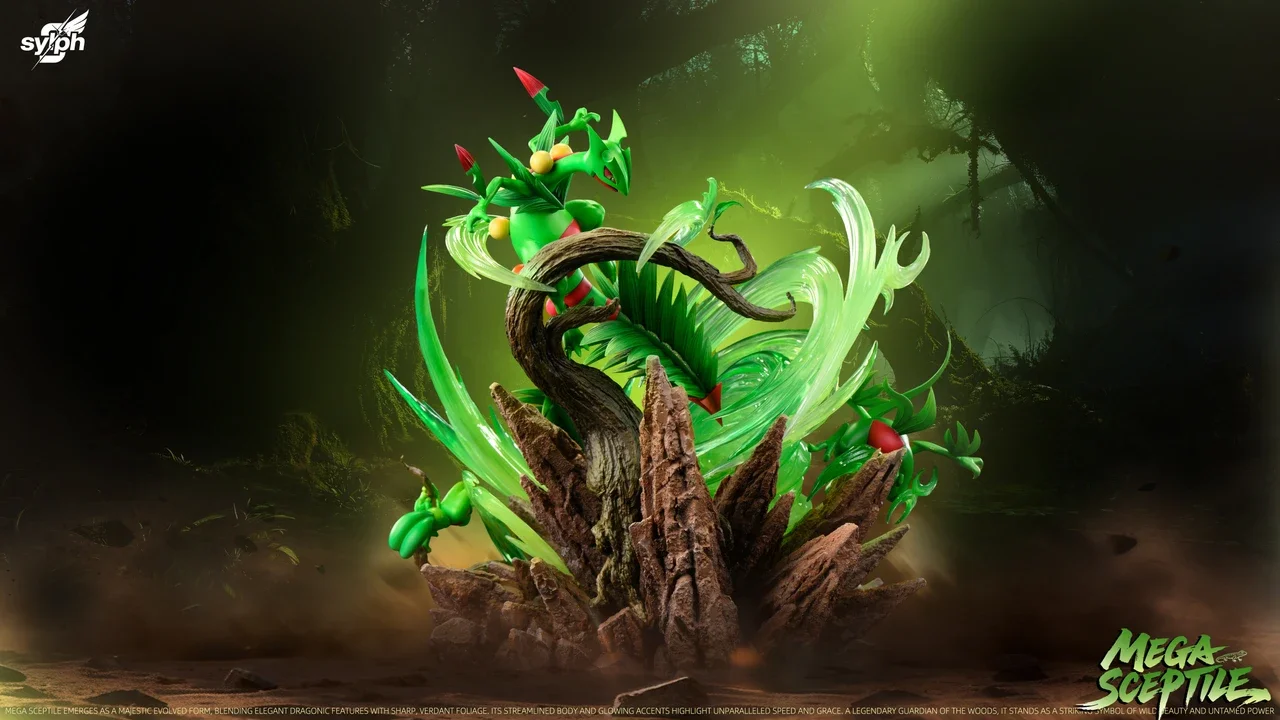 ca114921410ba0b8 【Pre order】Sylph Studio - Pokemon Mega Sceptile - Image 1