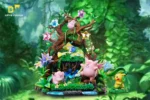【Pre order】DM-STUDIO Pokemon ecological series Clefairy&Jirachi Resin Statue