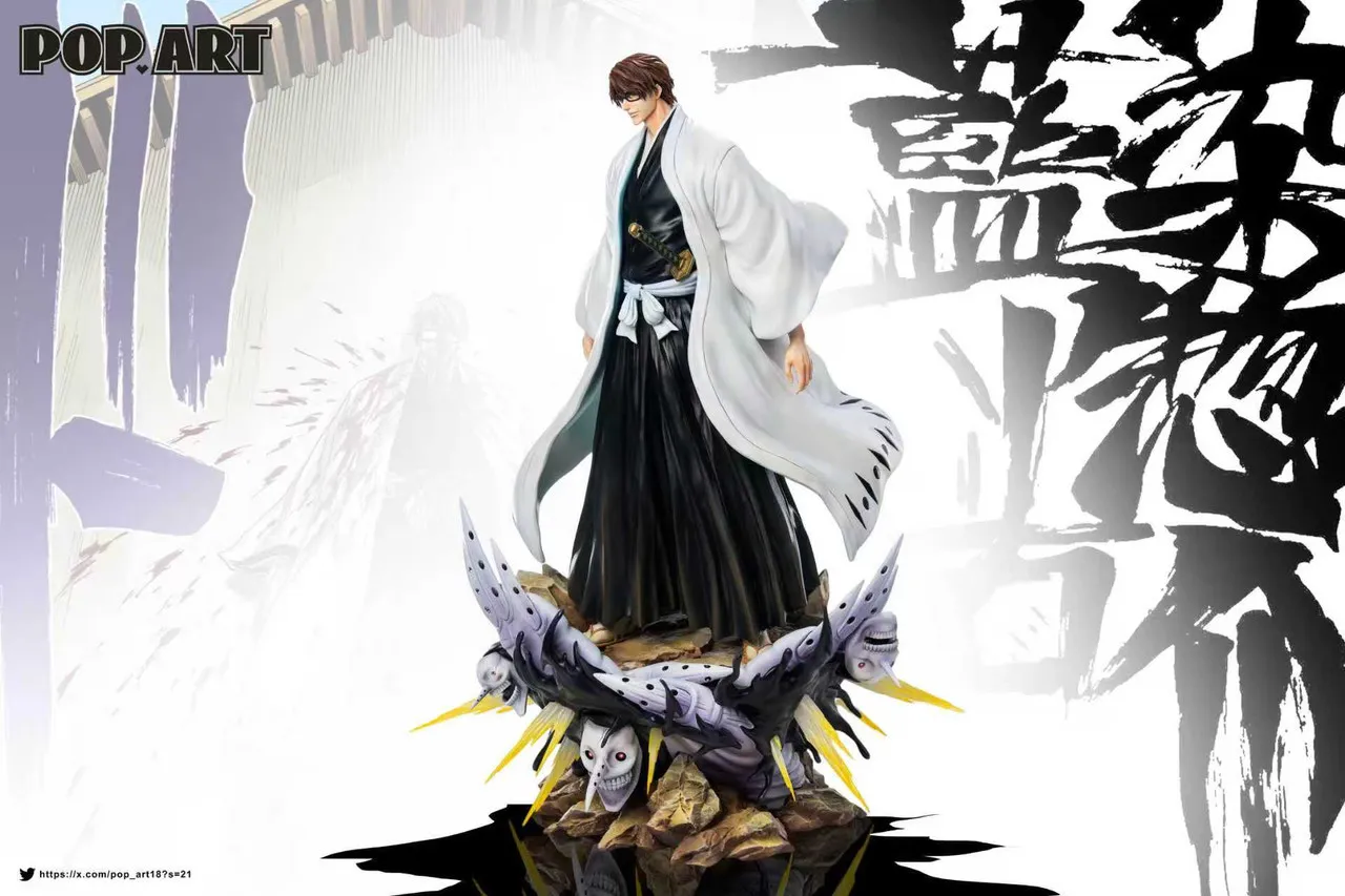 ceb9d1b3d90f73f6 【Pre order】POP ART Studio 1/6 Bleach Sosuke Aizen - Image 1