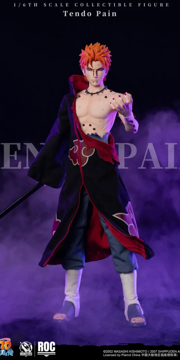【Pre order】Rocket Toys 1/6 Naruto Tendo Pain Battle damage Action Figure ROC-014 (Copyright)