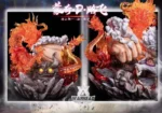 【In Stock】Warhead Studio One Piece Fire dragon Kaido NIKA Luffy Gear Five Resin statue - Image 5