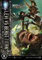【Pre order】Prime 1 Studio 1/4 Attack On Titan Levi vs Beast titan (Copyright) - Image 3