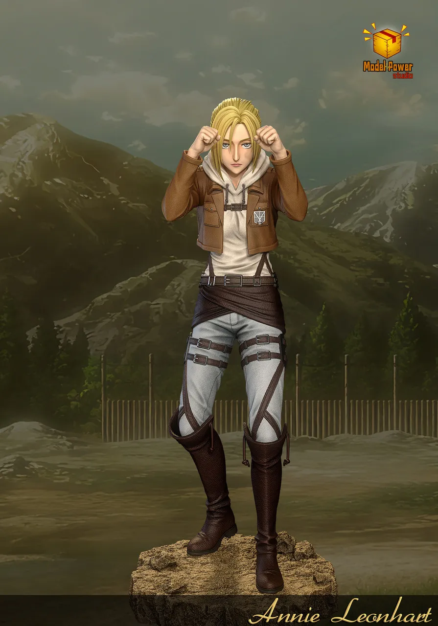 d3fc3154a0a1d571 【Pre order】Model Power Studio - Attack on Titan Annie Leonhart - Image 1