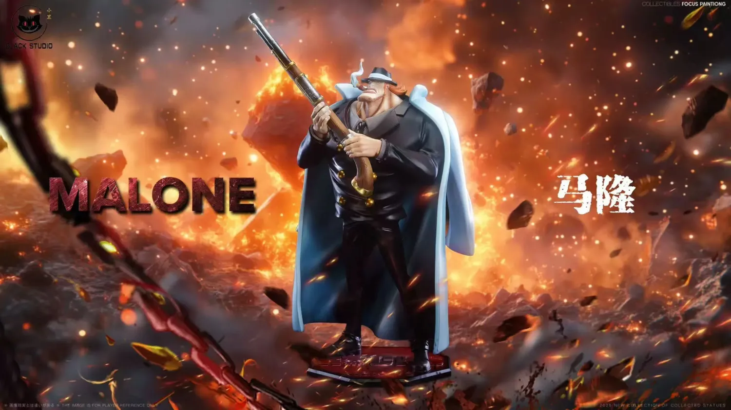d4a31773ff0b48ed 【Pre order】Black Studio - One Piece Malone - Image 1