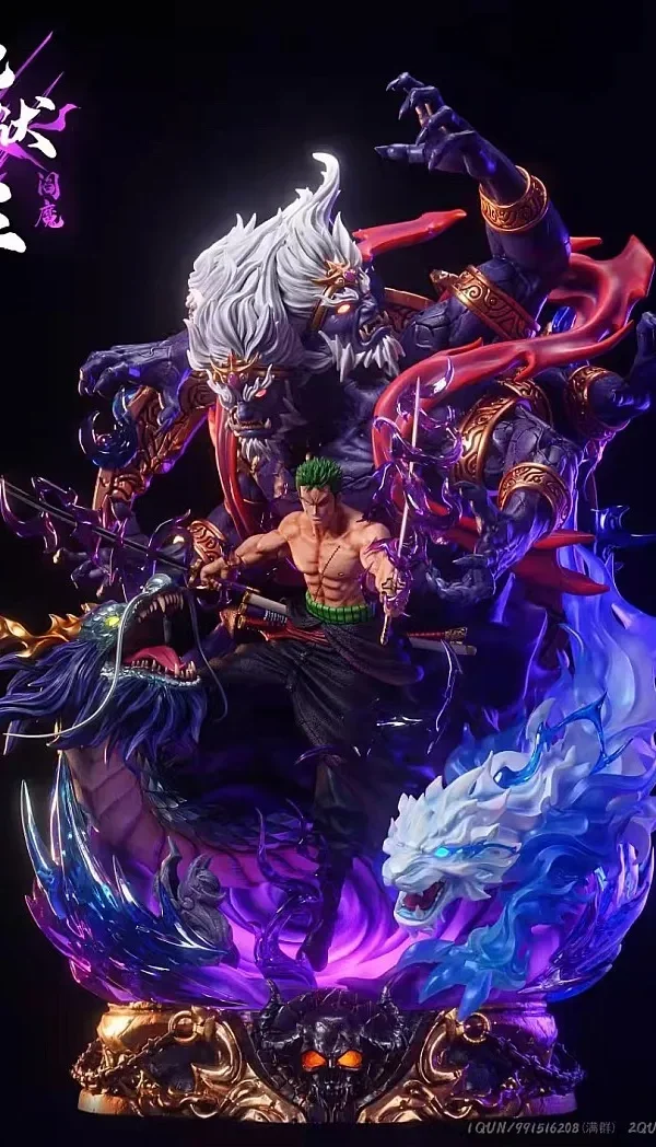 【In Stock】LX-Studio One Piece Enma Zoro Resin Statue