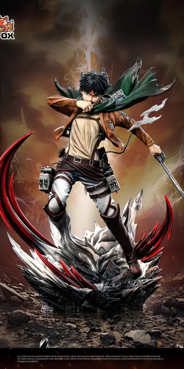 【Pre order】KY Studio x Fox Studio 1/6 Attack on Titan Eren Jaeger