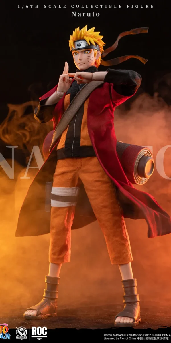 【Pre order】Rocket Toys 1/6 Naruto Sage Mode Naruto Uzumaki Action Figure ROC-011 (Copyright)