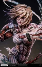 【Pre order】Hertz Studio Resin Statue Set Eren Yeager Attack Titan & Annie Leonhart Female Titan（Attack On Titan） - Image 5