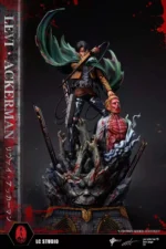 【Pre order】LC Studios Attack on Titan Levi·Ackerman 2.0 with Zeke Jaeger Resin Statue Deposit - Image 2