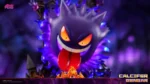 【Pre order】Long Miao Studio1/6 Pokemon Gengar & Calcifer Collaboration Resin Statue with LED - Image 6