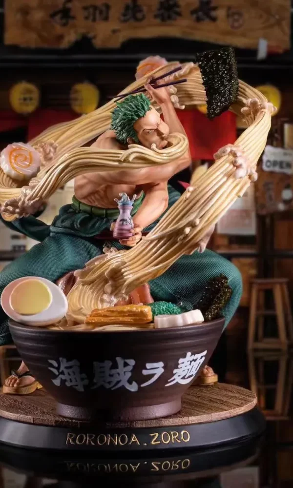 【Pre order】SuperBomb Studio One Piece Roronoa Zoro Eating Noodle Resin Statue Deposit