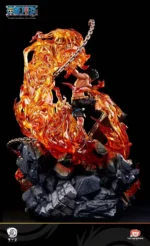【In Stock】RYU Studio ONE PIECE Battle of Marineford Ace&Luffy 1/6 copyright Resin Statue - Image 4