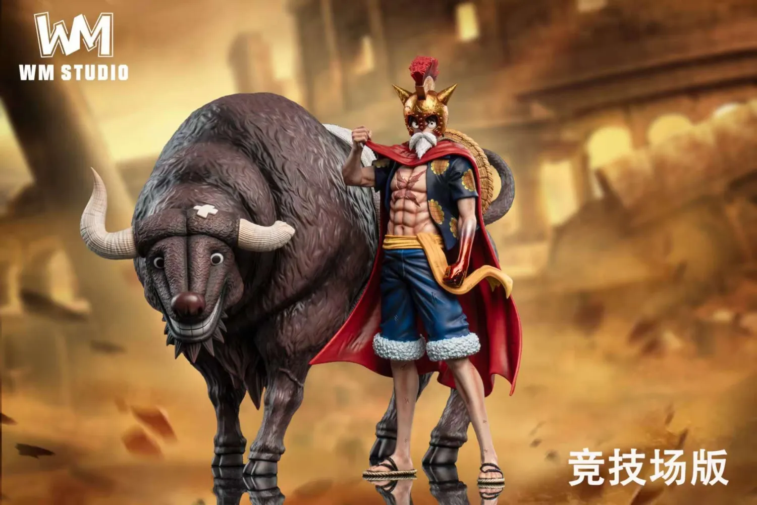 e358dbbea5ef7d5b (1) 【Pre order】WM Studio One Piece Luffy & Fighting Bull - Image 1