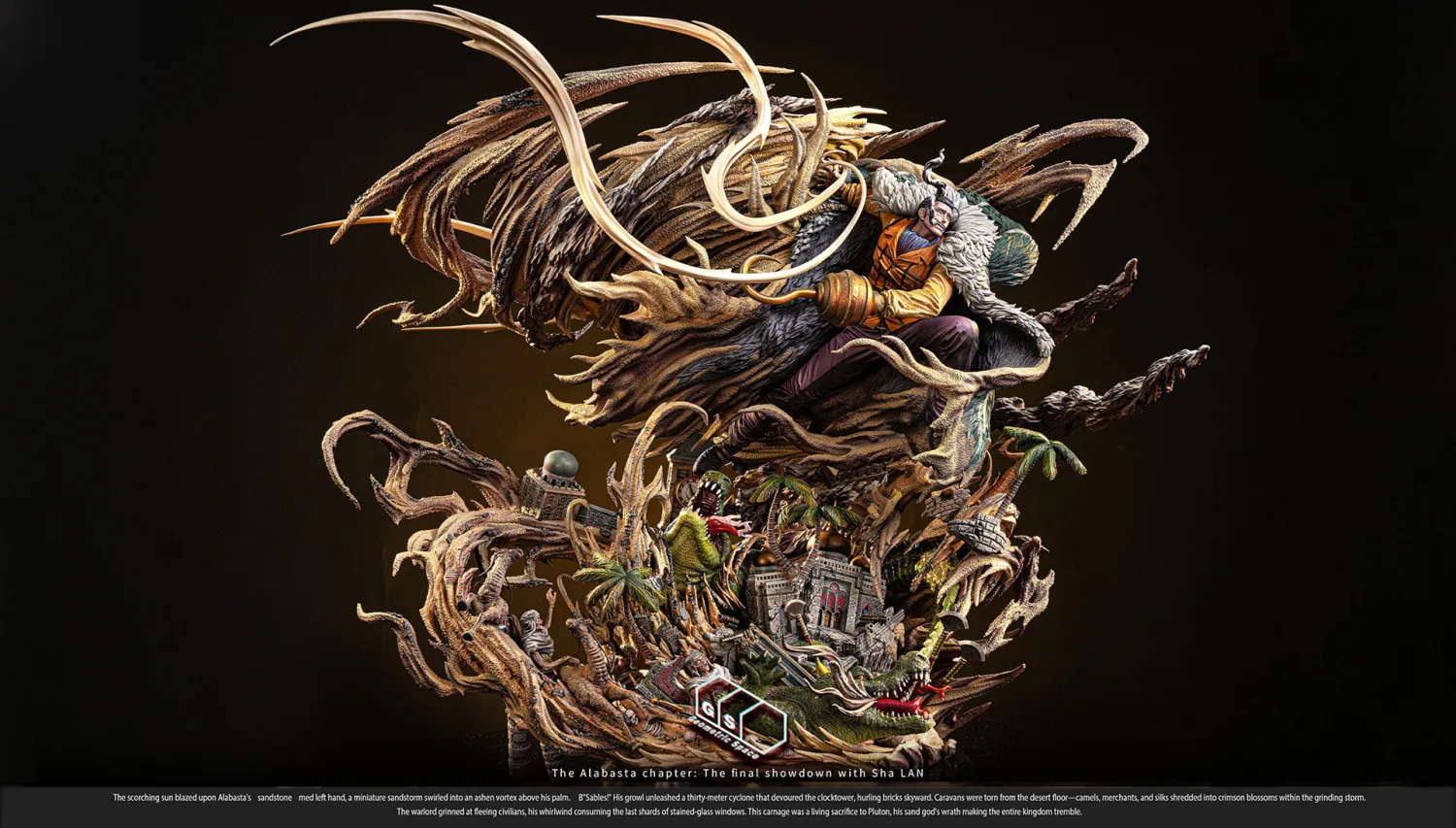 e3ceed959e02f304 【Pre order】Geometric Space Studio - One Piece Sir Crocodile - Image 1