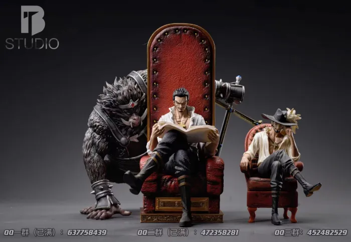 e46866e46b51ddf7 【Pre order】BT Studio One Piece Oka Shichibukai Dracule Mihawk Resin Statue - Image 1