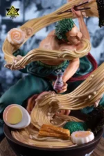【Pre order】SuperBomb Studio One Piece Roronoa Zoro Eating Noodle Resin Statue Deposit - Image 2