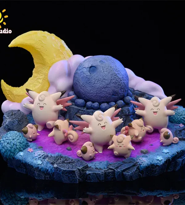 【Pre order】Sun Stuido Pokemon Mt. Moon Clefairy 1/20 Resin Statue