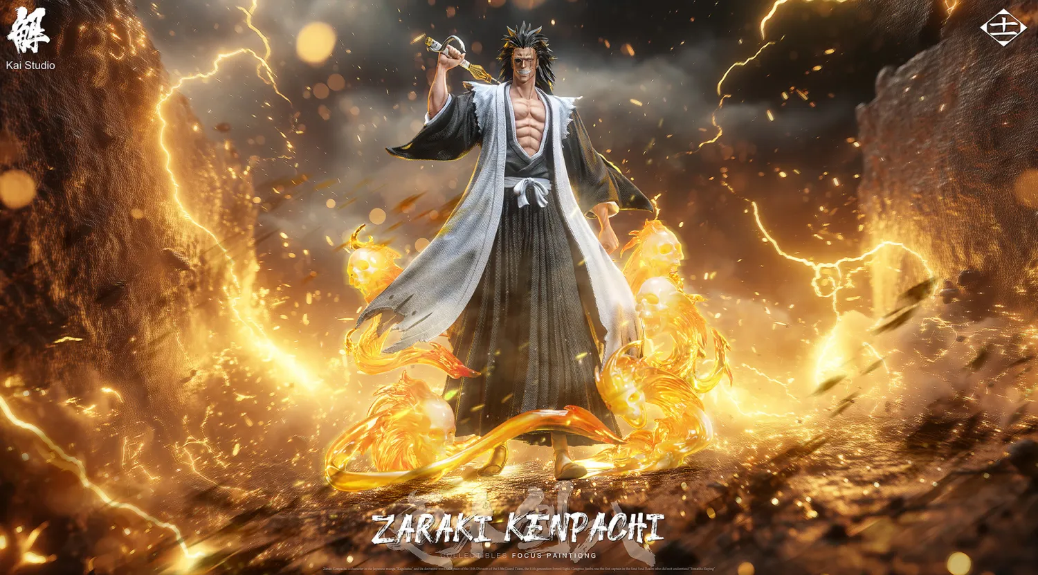 e844c77a3c187374 【Pre order】Jie Studio - Bleach Zaraki Kenpachi - Image 1