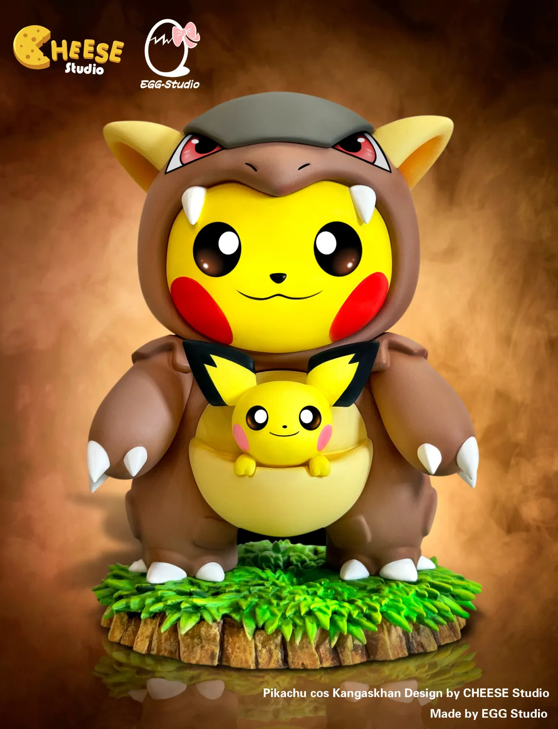 e8df3452b65f0482 【Pre order】CHEESE&EGG Studio Pokemon Pikachu cos Kangaskhan - Image 1