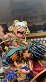 【Pre order】Super Fantasy Sdutio One Piece SD Luffy vs Enel Resin statue - Image 7