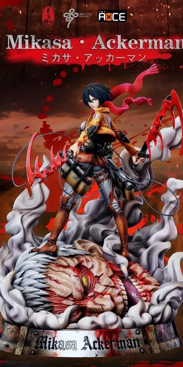 【In Stock】LC Studios Attack on Titan Mikasa·Ackerman Resin Statue