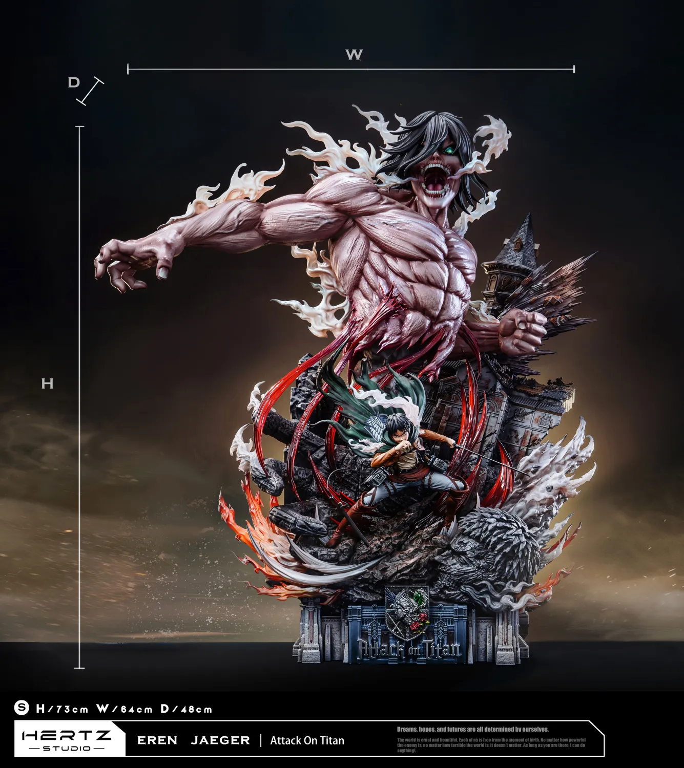 eca8529c73efc2bb 【In Stock】Hertz Studio - Attack on Titan Eren Yeager - Image 1