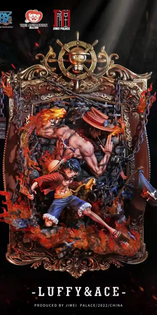 【In Stock】JIMEI Palace One-Piece Luffy&Ace 1:6 Resin Statue（Copyright）