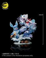 【Pre order】 Moon Shadow Studio - Pokemon Glaceon Swinub Froslass Snorunt - Image 4