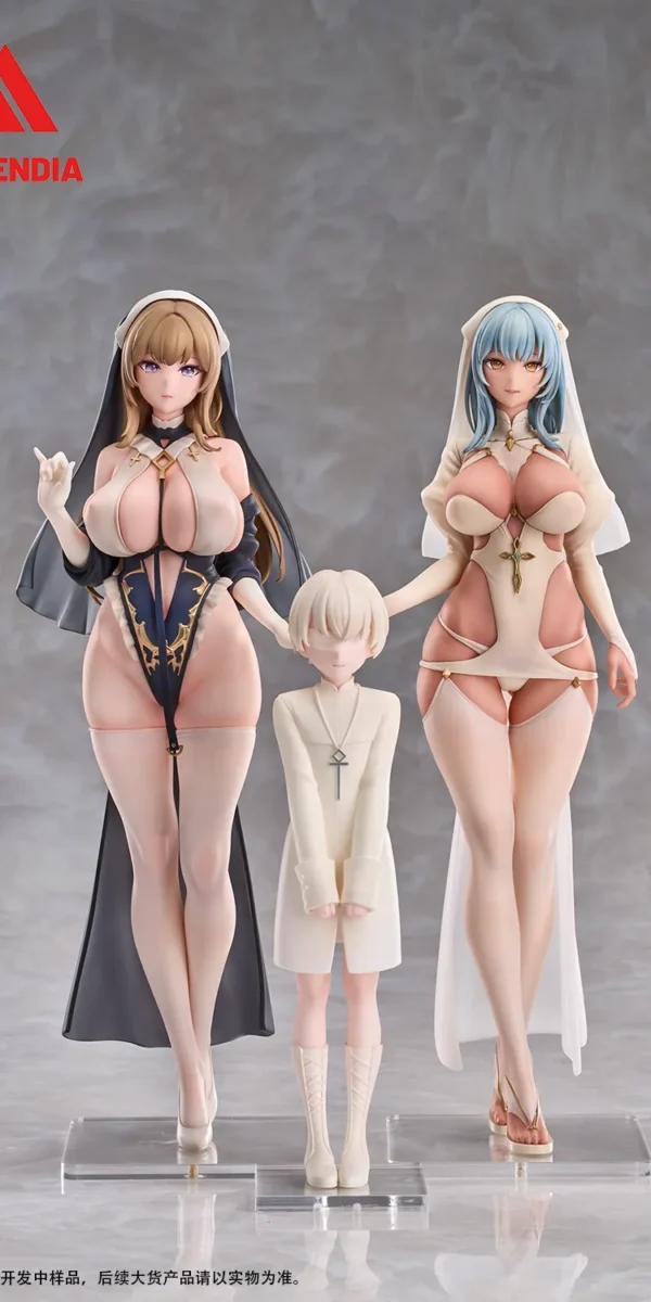 【Pre order】Ascendia Studio 1/6 PVC Nun Lily & Nurse Emily