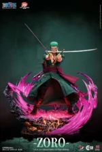 【Pre order】Pixel Poses 1/6 PVC One Piece Zoro Silicone Action Figure (Copyright) - Image 3