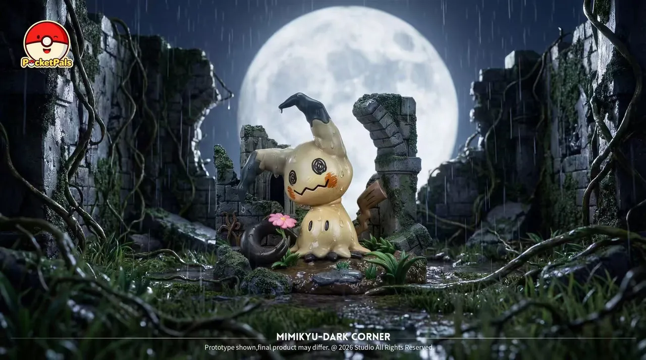 efaa0d3fa7f6eb5e 【Pre order】 PocketPals Studio 1/20 & 1/10 Pokemon Mimikyu - Image 1