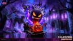 【Pre order】Long Miao Studio1/6 Pokemon Gengar & Calcifer Collaboration Resin Statue with LED - Image 4
