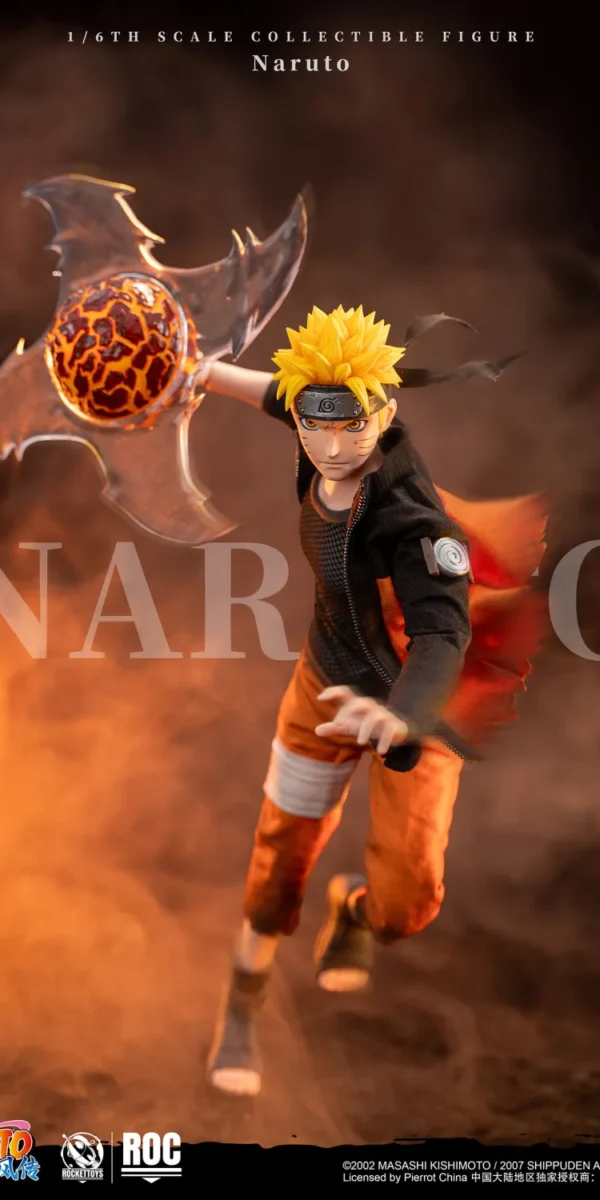 【Pre order】Rocket Toys 1/6 Naruto Battle damage Naruto Uzumaki Action Figure ROC-012 (Copyright)