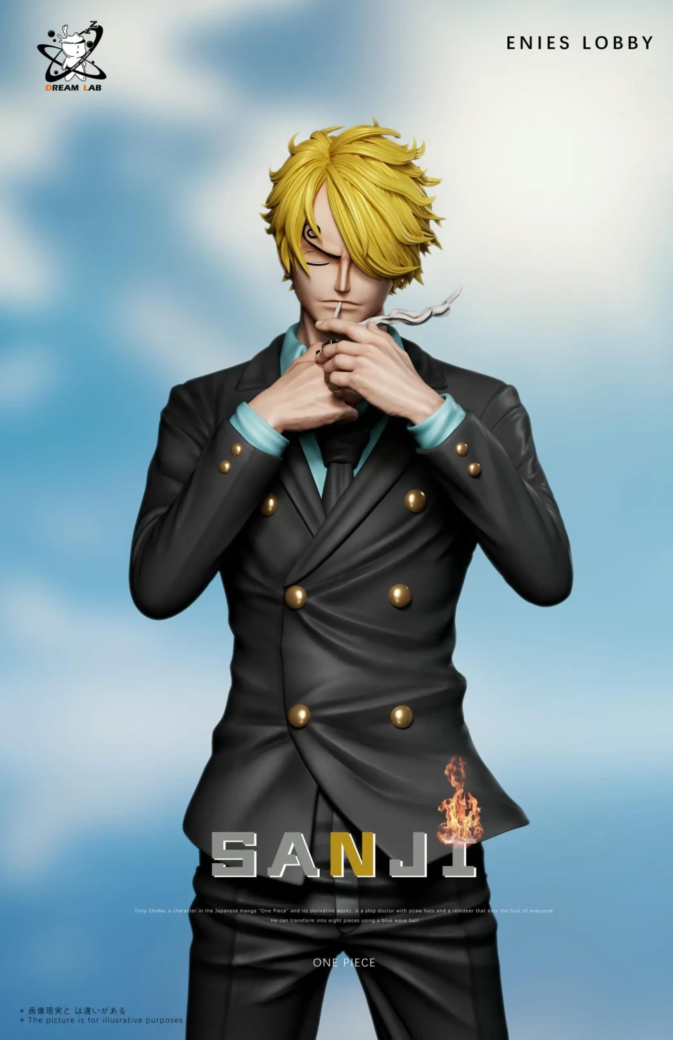 f65e5841c1c1198a 【Pre order】Dream Lab Studio POP One Piece Chopper & Sanji - Image 1