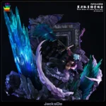 【Pre order】JacksDo Studio One Piece POP SA-MAXIMUM Mihawk Black Blade Arc Moon Scene Base Deposit - Image 9