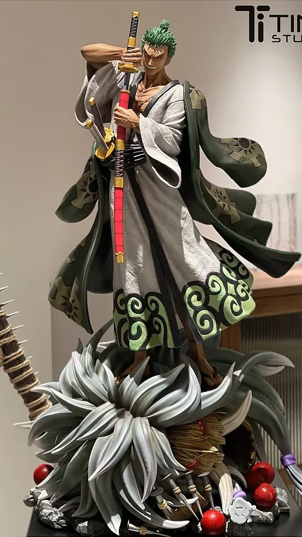 【In Stock】TINY Studio One Piece Wano Zoro Resin Statue