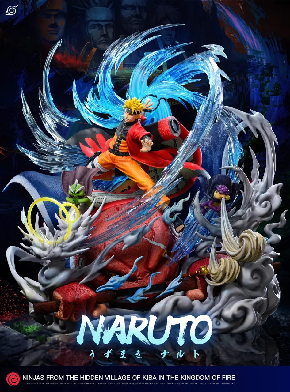 fc59a56ebe51ab88 【Pre order】QiYuan Studio 1/7 Naruto with LED - Image 1